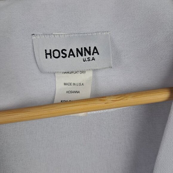 NEW Hosanna 5267 Sheer WHITE Cover Jacket Size 2XL - Picture 8 of 9